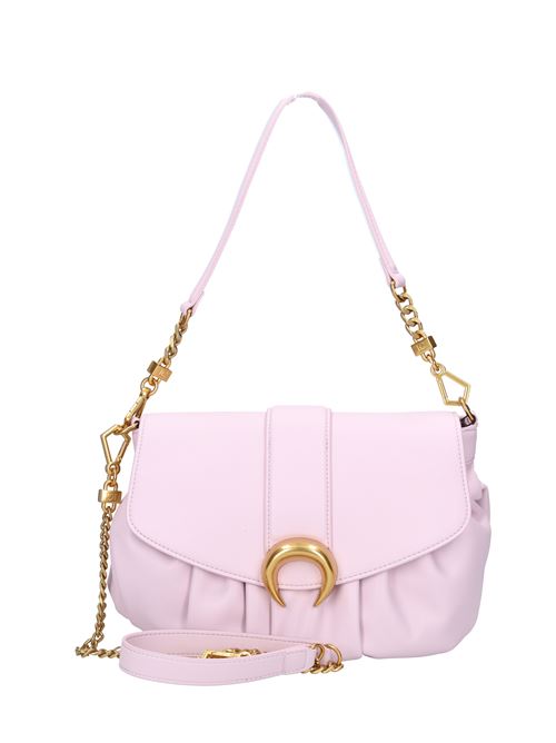 Borsa in ecopelle LA CARRIE | ACCORDION SHOULDERROSA